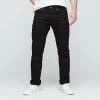 1083 JEANS DROIT 101 Coton Bio Denimoriginal Uni Noir Homme Achat 20