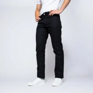 1083 JEANS AJUSTE 103 LA GENTLE FACTORY Coton Bio Filidenim Flex Uni Noir à prix d'occasion 14