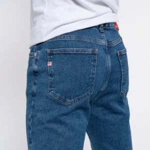 1083 JEANS AJUSTE 103 DELAVE Coton Bio Superdenim Flex Océan Homme qualité supérieure 13