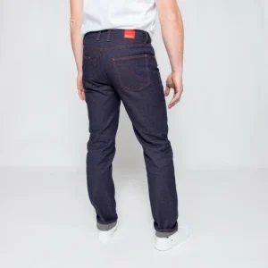 boutiqued pas cher 1083 JEANS AJUSTE 103 Laine Superdenim Indigo Brut Homme 12