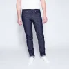 1083 JEANS VELOTAF AJUSTE 103 RACER Coton Bio Superdenim Flex Indigo Brut destockage 20