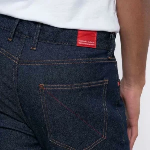 1083 JEANS SLIM 104 FUSELE Coton Bio Filidenim Flex Bleu Homme beauté 17