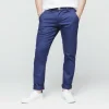 1083 CHINO AJUSTE 163 Coton Bio Filidenim Flex Uni Bleu Homme mode pas cher 19