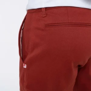 garantis authentique 1083 CHINO AJUSTE 163 Coton Bio Filidenim Flex Uni Terracotta Homme 20