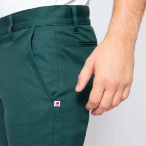 à prix réduits 1083 CHINO AJUSTE 163 Coton Bio Filidenim Flex Uni Vert Emeraude Homme 19