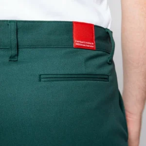 à prix réduits 1083 CHINO AJUSTE 163 Coton Bio Filidenim Flex Uni Vert Emeraude Homme 23