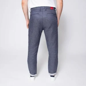 1083 CHINO CAROTTE 168 Lin Denimoriginal Bleu Homme vente pas cher 15