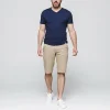 1083 BERMUDA CHINO AJUSTE 169 Coton Bio Filidenim Flex Uni Beige Homme solde en ligne 31