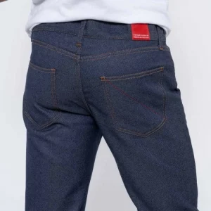 marques de renommée 1083 JEANS DROIT 181 INFINI Recycle Superdenim Bleu Homme 16