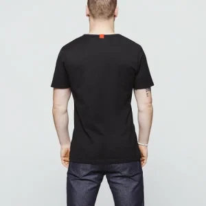 1083 T-SHIRT COL ROND 302 UNI Coton Bio Noir Homme bas prix 10