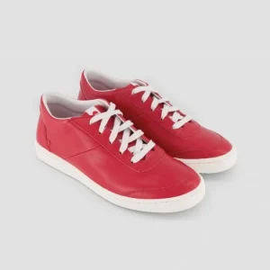 Nouvelle Collection 1083 SNEAKERS BASSES 902 Cuir Rouge Unisexe 8