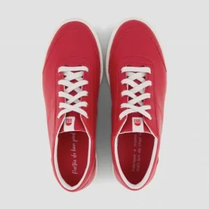 Nouvelle Collection 1083 SNEAKERS BASSES 902 Cuir Rouge Unisexe 12