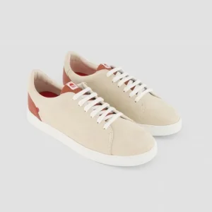 l'unique style 1083 SNEAKERS BASSES 912 Cuir Beige/terracotta Unisexe 11