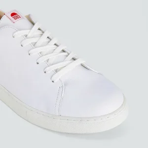 1083 SNEAKERS BASSES 912 Cuir Blanc/rayures Unisexe Boutique 8