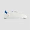 achetez 1083 SNEAKERS BASSES 912 Cuir Blanc/bleu Roi Unisexe 19