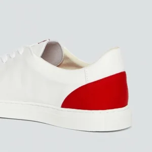 qualité d’originales 1083 SNEAKERS BASSES 912 Cuir Blanc/rouge Unisexe 9