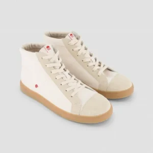 1083 SNEAKERS MONTANTES 951 Coton Bio Ecru/beige Unisexe marque moins cher 9