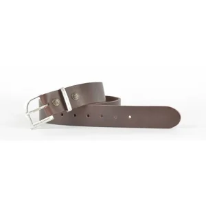 beauté 1083 CEINTURE BOUCLE BORNE 811 Cuir Marron Unisexe 7