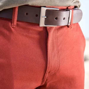 garantis authentique 1083 CHINO AJUSTE 163 Coton Bio Filidenim Flex Uni Terracotta Homme 24