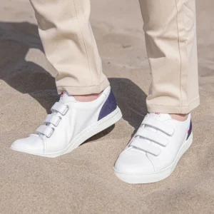 mode 1083 SNEAKERS BASSES 913 Cuir Blanc/superdenim Unisexe 16