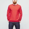 1083 SWEAT 303 BOB LA GENTLE FACTORY Coton Recycle Rouge Homme online boutique 25