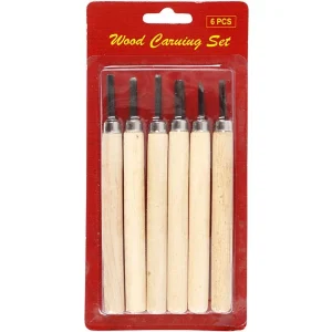 Creativ Company Outil Modelage Lot D’outils Sculpture Sur Bois – 6 Pcs achat pas cher 6