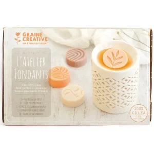 Graine Créative Kit Bougies Kit DIY Bougie – Atelier Fondants à Bougie grande qualité 18