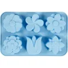 Creativ Company Moule Silicone Loisirs Créatifs – Fleurs – 6 Motifs magasin pour 13